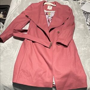 Ted Baker London Pink Trench Coat